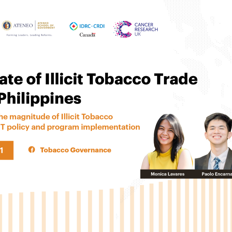The State of Illicit Tobacco Trade in the Philippines